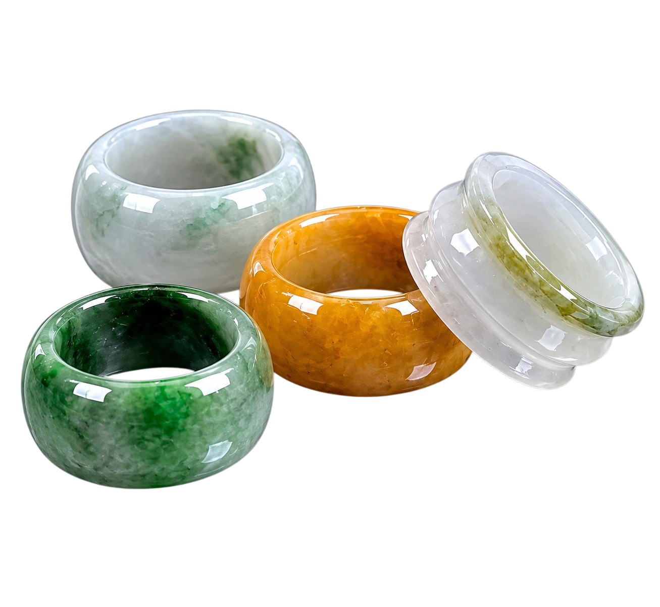 Type A Jadeite Banzhi Thumb Ring