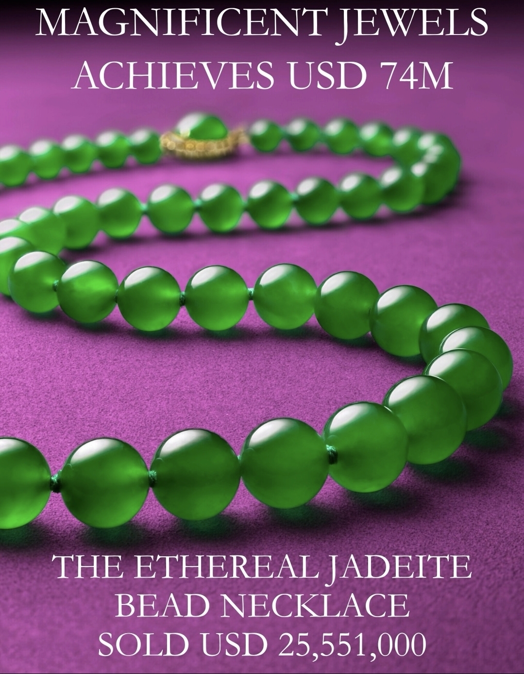 The Ethereal Jadeite Bead Necklace