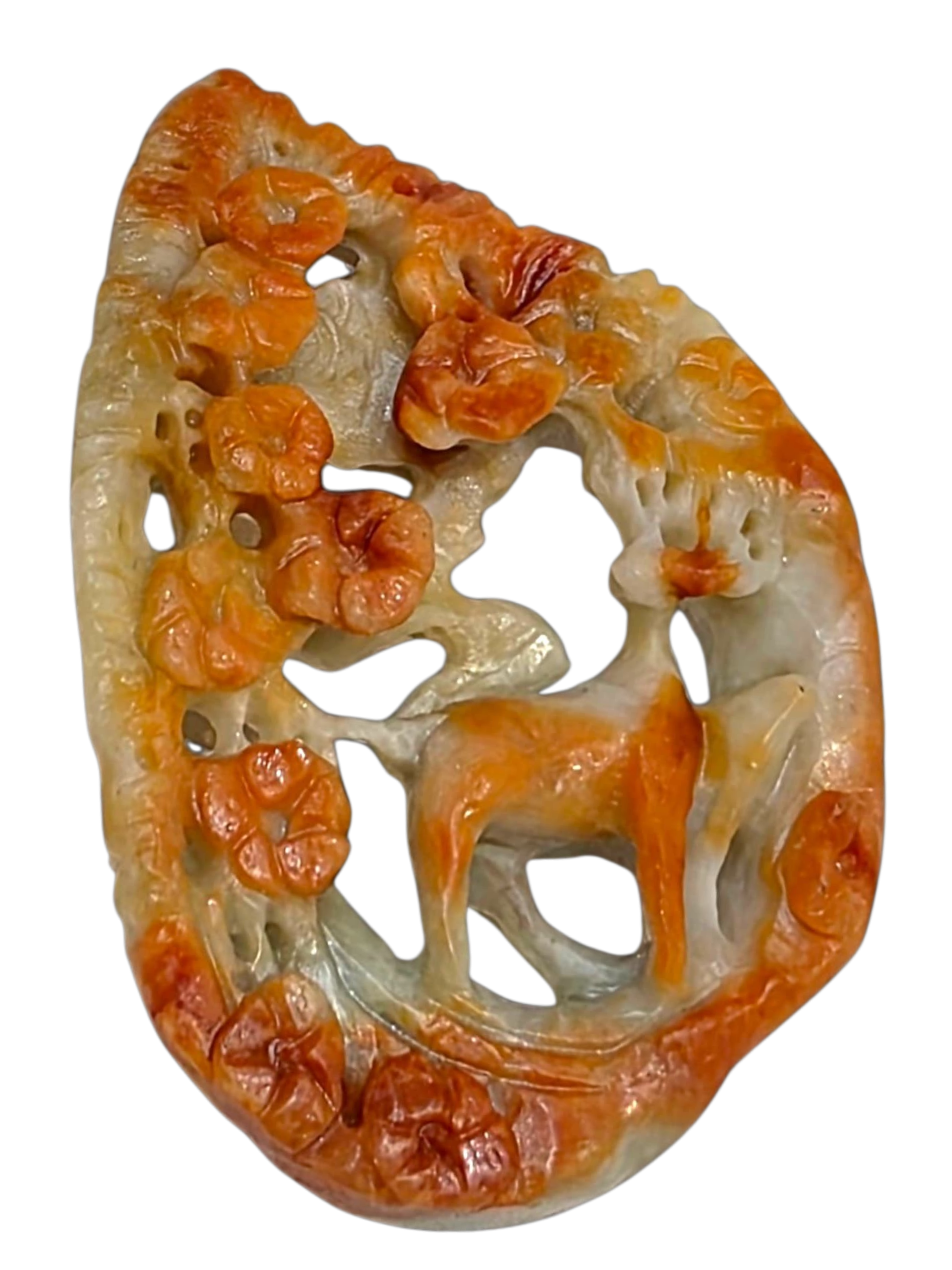 Type A Jadeite Feng Shui Carving