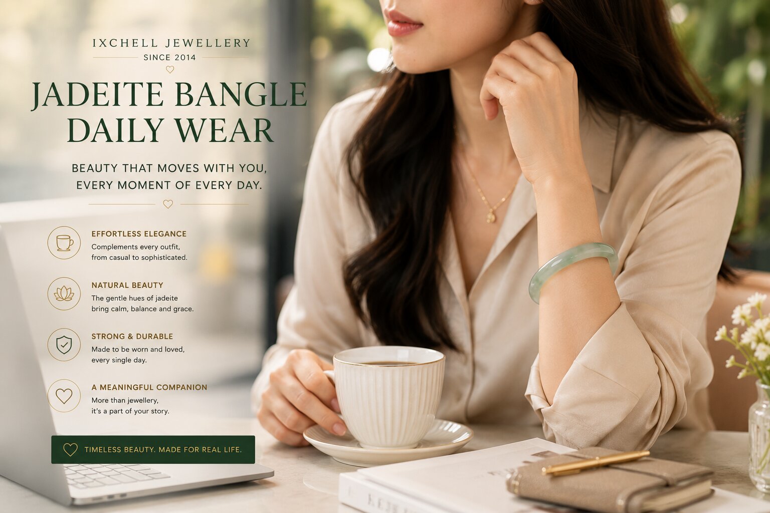 Jadeite bangle daily wear