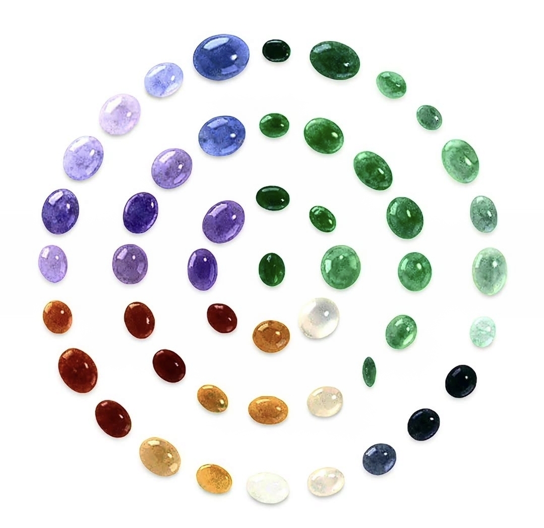 Natural Type A jadeite colours guide
